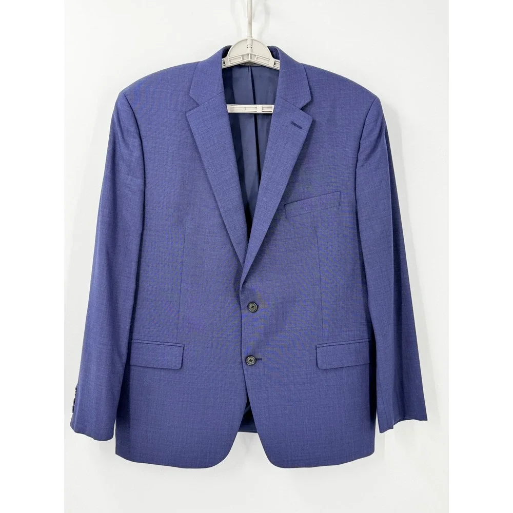 LRL Ralph Lauren Wool Blazer Mens sz 44R Sport Coat Navy professional office
